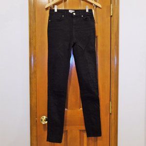 ASOS high-rise twill skinny pants, 4 long